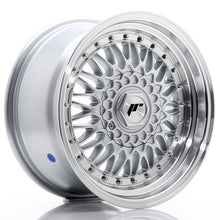 Load image into Gallery viewer, Cerchio in Lega JAPAN RACING JR9 16x8 ET25 4x100/108 Silver w/ Machined Lip+Silver Rivets