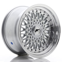 Carica l'immagine nel visualizzatore di Gallery, Cerchio in Lega JAPAN RACING JR9 16x9 ET20 4x100/108 Silver w/ Machined Lip+Silver Rivets