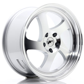 Cerchio in Lega JAPAN RACING JR15 18x8.5 ET40 5x112 Silver Machined Face