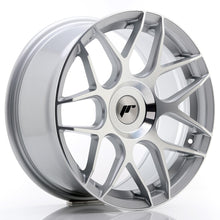 Load image into Gallery viewer, Cerchio in Lega JAPAN RACING JR18 17x8 ET25-35 con foratura su misura Machined Silver