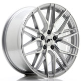 Cerchio in Lega JAPAN RACING JR28 18x8,5 ET40 5x112 Silver Machined Face