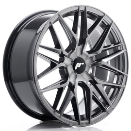 Cerchio in Lega JAPAN RACING JR28 18x8,5 ET20-40 5H con foratura su misura Hyper Black