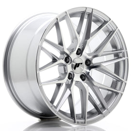 Cerchio in Lega JAPAN RACING JR28 18x9.5 ET40 5x112 Silver Machined Face