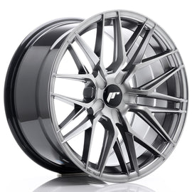 Cerchio in Lega JAPAN RACING JR28 18x9.5 ET20-40 5H con foratura su misura Hyper Black