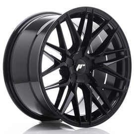 Cerchio in Lega JAPAN RACING JR28 18x9,5 ET20-40 5H con foratura su misura Gloss Black