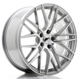 Cerchio in Lega JAPAN RACING JR28 19x8.5 ET35 5x120 Silver Machined Face