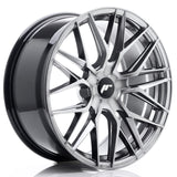 Cerchio in Lega JAPAN RACING JR28 19x8.5 ET20-40 5H con foratura su misura Hyper Black