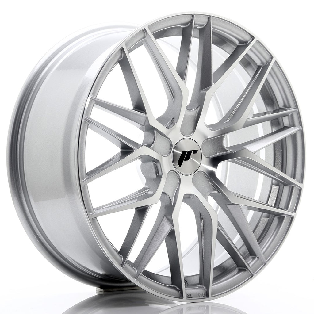Cerchio in Lega JAPAN RACING JR28 19x8,5 ET40 5x114,3 Silver Machined