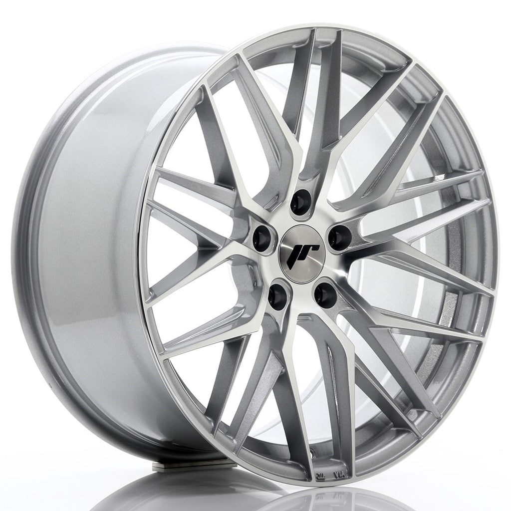 Cerchio in Lega JAPAN RACING JR28 19x9,5 ET35 5x120 Silver Machined Face