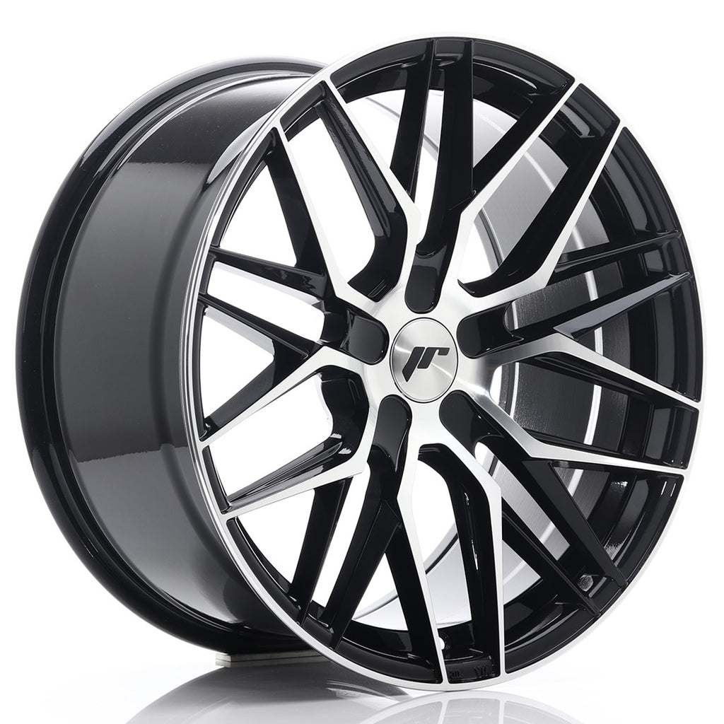 Cerchio in Lega JAPAN RACING JR28 19x9,5 ET40 5x112 Gloss Black Machined