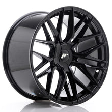 Load image into Gallery viewer, Cerchio in Lega JAPAN RACING JR28 19x10,5 ET20-40 5H con foratura su misura Gloss Black