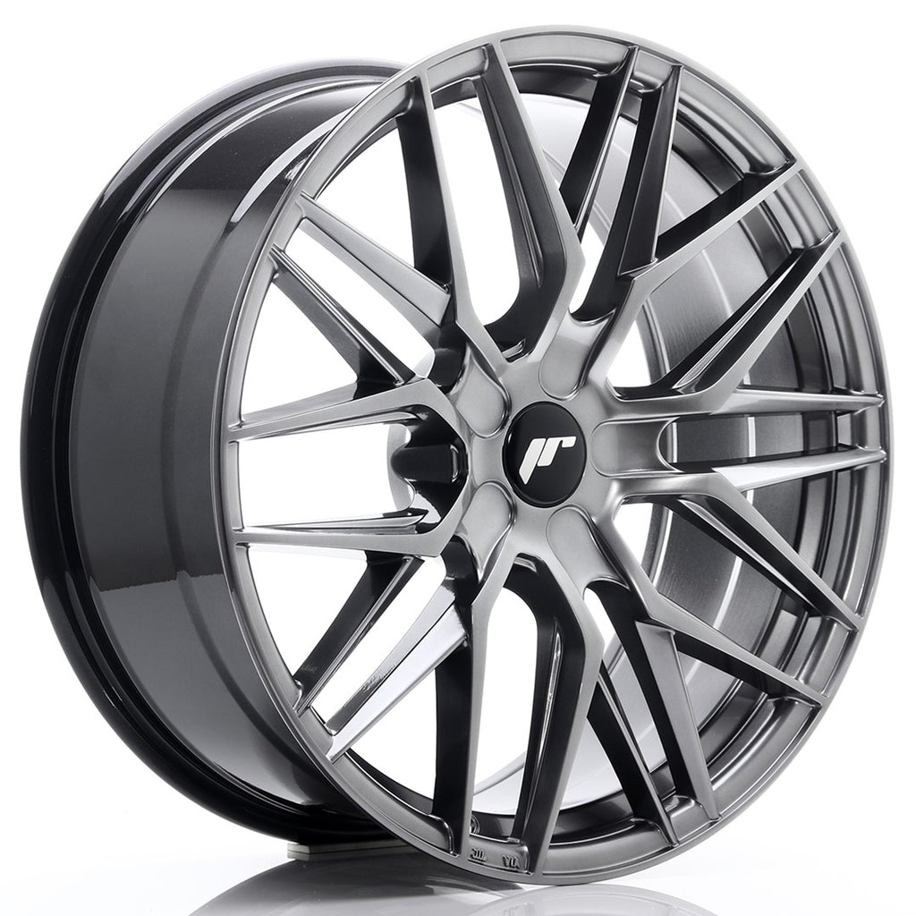 Cerchio in Lega JAPAN RACING JR28 20x8.5 ET20-40 5H con foratura su misura Hyper Black