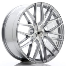 Carica l&#39;immagine nel visualizzatore di Gallery, Cerchio in Lega JAPAN RACING JR28 20x8.5 ET20-40 5H con foratura su misura Silver Machined Face