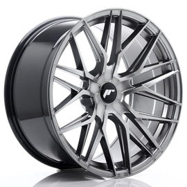 Cerchio in Lega JAPAN RACING JR28 20x10 ET20-40 5H con foratura su misura Hyper Black