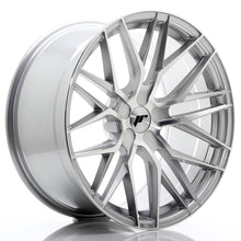 Carica l&#39;immagine nel visualizzatore di Gallery, Cerchio in Lega JAPAN RACING JR28 20x10 ET20-40 5H con foratura su misura Silver Machined Face