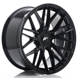 Cerchio in Lega JAPAN RACING JR28 20x10 ET20-40 5H con foratura su misura Gloss Black