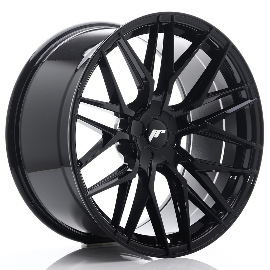 Cerchio in Lega JAPAN RACING JR28 20x10 ET20-40 5H con foratura su misura Gloss Black