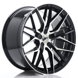 Cerchio in Lega JAPAN RACING JR28 20x10 ET40 5x114.3 Gloss Black Machined