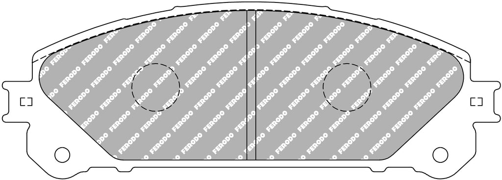 Pastiglie freni Ferodo DS2500 anteriori Lexus NX AZ10