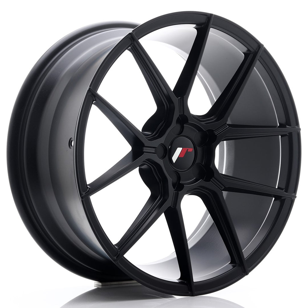 Cerchio in Lega JAPAN RACING JR30 19x8.5 ET20-42 5H con foratura su misura Matt Black