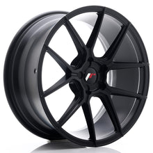 Load image into Gallery viewer, Cerchio in Lega JAPAN RACING JR30 19x8.5 ET20-42 5H con foratura su misura Matt Black