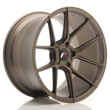 Load image into Gallery viewer, Cerchio in Lega JAPAN RACING JR30 19x11 ET15-40 5H con foratura su misura Matt Bronze