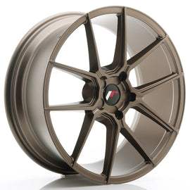 Cerchio in Lega JAPAN RACING JR30 20x8.5 ET20-42 5H con foratura su misura Matt Bronze