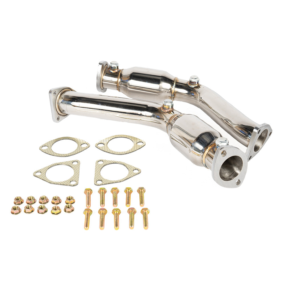 Decat Silenziato High Flow SK-Import Acciaio Nissan 350Z Z33 Pre-Facelift