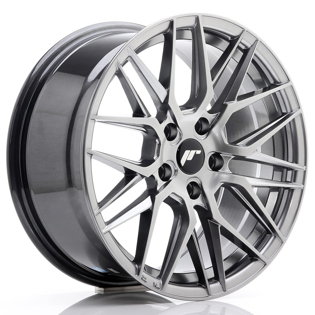 Cerchio in Lega JAPAN RACING JR28 17x8 ET35 5x100 Hyper Black