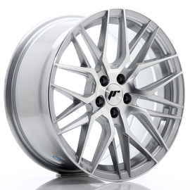Cerchio in Lega JAPAN RACING JR28 17x8 ET40 5x114,3 Silver Machined Face