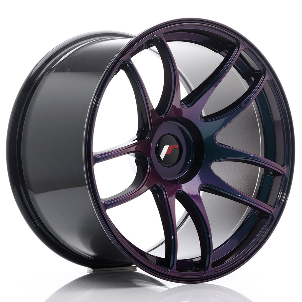 Cerchio in Lega JAPAN RACING JR29 19x11 ET15-30 con foratura su misura Magic Purple