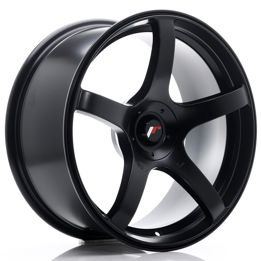 Cerchio in Lega JAPAN RACING JR32 18x8,5 ET20-38 5H con foratura su misura Matt Black