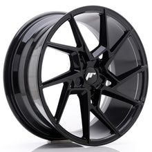 Load image into Gallery viewer, Cerchio in Lega JAPAN RACING JR33 19x8.5 ET20-48 5H con foratura su misura Gloss Black