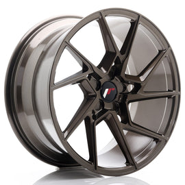 Cerchio in Lega JAPAN RACING JR33 19x9,5 ET20-45 5H con foratura su misura Bronze