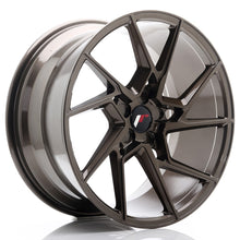 Load image into Gallery viewer, Cerchio in Lega JAPAN RACING JR33 19x9.5 ET20-45 5H con foratura su misura Bronze