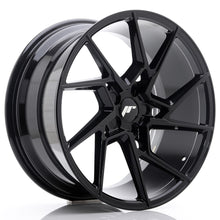 Load image into Gallery viewer, Cerchio in Lega JAPAN RACING JR33 19x9.5 ET20-45 5H con foratura su misura Gloss Black