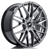 Cerchio in Lega JAPAN RACING JR28 21x9 ET15-45 5H con foratura su misura Hyper Black