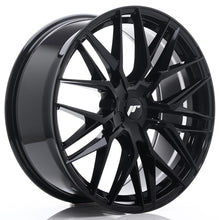 Load image into Gallery viewer, Cerchio in Lega JAPAN RACING JR28 21x9 ET15-45 5H con foratura su misura Gloss Black
