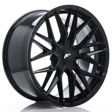 Load image into Gallery viewer, Cerchio in Lega JAPAN RACING JR28 21x10,5 ET15-55 5H con foratura su misura Gloss Black