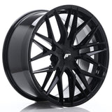 Cerchio in Lega JAPAN RACING JR28 21x10.5 ET15-55 5H con foratura su misura Gloss Black