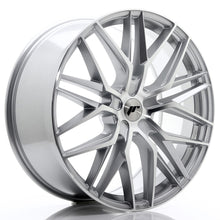 Load image into Gallery viewer, Cerchio in Lega JAPAN RACING JR28 22x9 ET30-45 5H con foratura su misura Silver Machined Face