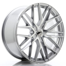 Load image into Gallery viewer, Cerchio in Lega JAPAN RACING JR28 22x10,5 ET15-50 5H con foratura su misura Silver Machined Face