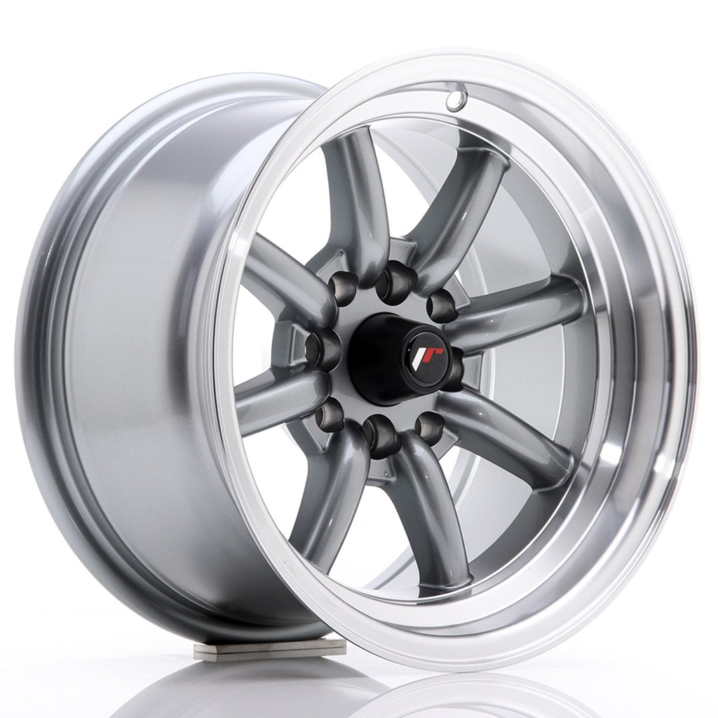 Cerchio in Lega JAPAN RACING JR19 14x8 ET-13 4x100/114 Gun Metal