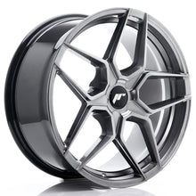 Carica l&#39;immagine nel visualizzatore di Gallery, Cerchio in Lega JAPAN RACING JR34 19x8.5 ET40 5x112 Hyper Black