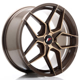 Cerchio in Lega JAPAN RACING JR34 19x8.5 ET40 5x114.3 Platinum Bronze