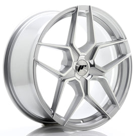 Cerchio in Lega JAPAN RACING JR34 19x8,5 ET40 5x114,3 Silver Machined