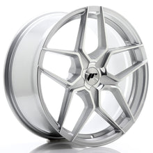 Load image into Gallery viewer, Cerchio in Lega JAPAN RACING JR34 19x8.5 ET20-40 5H con foratura su misura Silver Machined Face