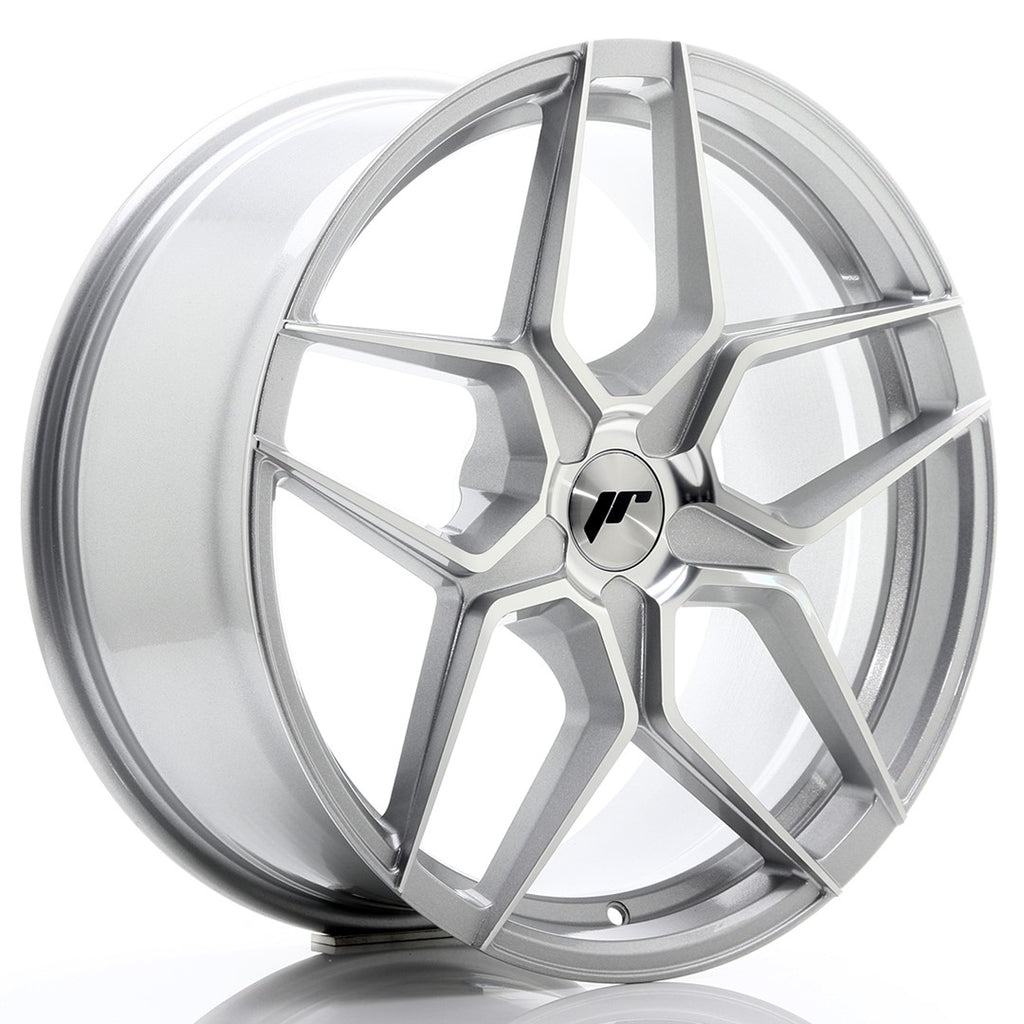 Cerchio in Lega JAPAN RACING JR34 19x8,5 ET35 5x108 Silver Machined
