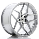 Cerchio in Lega JAPAN RACING JR34 19x9.5 ET35 5x120 Silver Machined Face