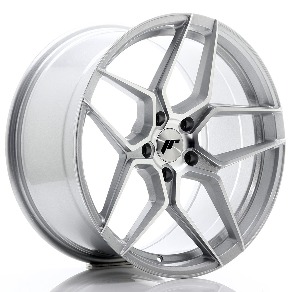 Cerchio in Lega JAPAN RACING JR34 19x9.5 ET40 5x112 Silver Machined Face